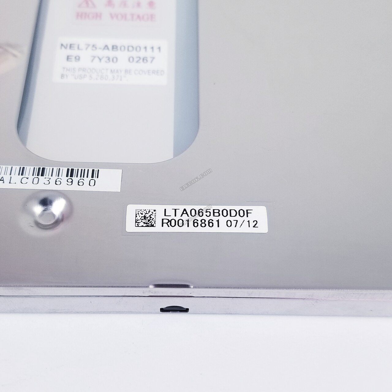 LTA065B0D0F Toshiba Matsushita 6,5" a-Si TFT-LCD Panel 
