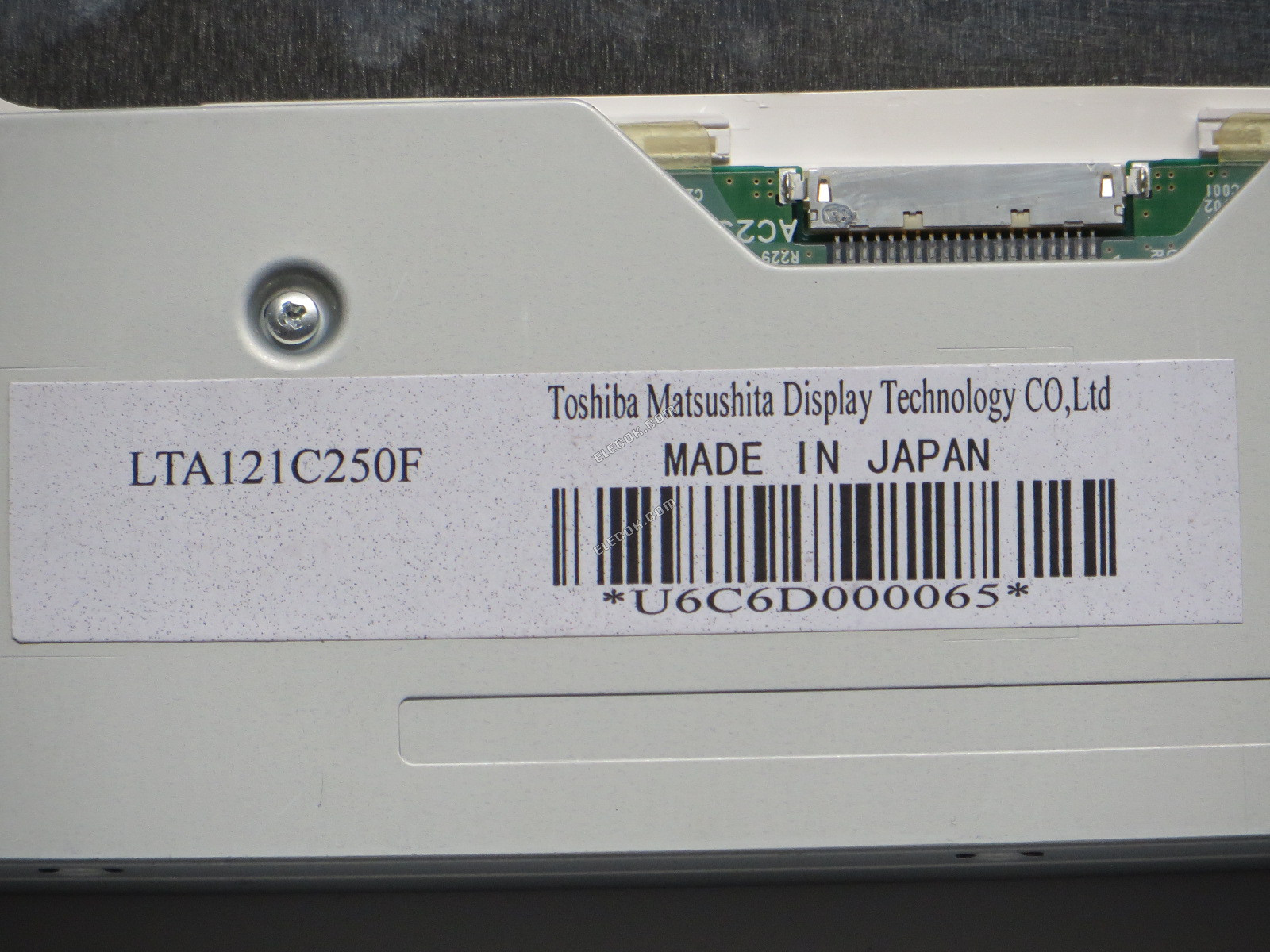 LTA121C250F Toshiba Matsushita 12,1" LTPS TFT-LCD Panel Použitý 