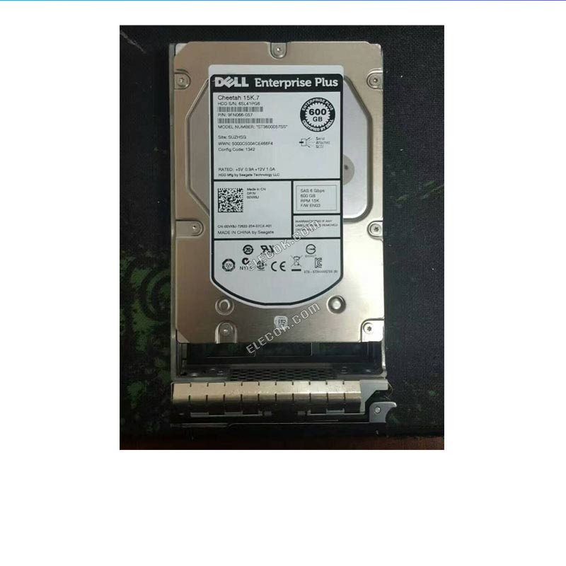 00VX8J Dell ST3600057SS 600GB 3.5 inch 15K SAS EQ storage hard drive 600G