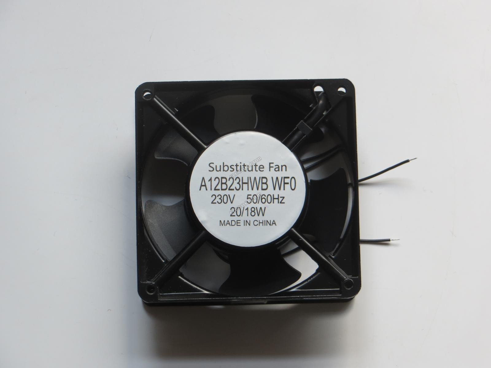 COSTECH A12B23HWB WF0 AC230V 50/60HZ 120*120*38mm hűtőventilátor, Helyettesítő nélkül vízálló funkció 