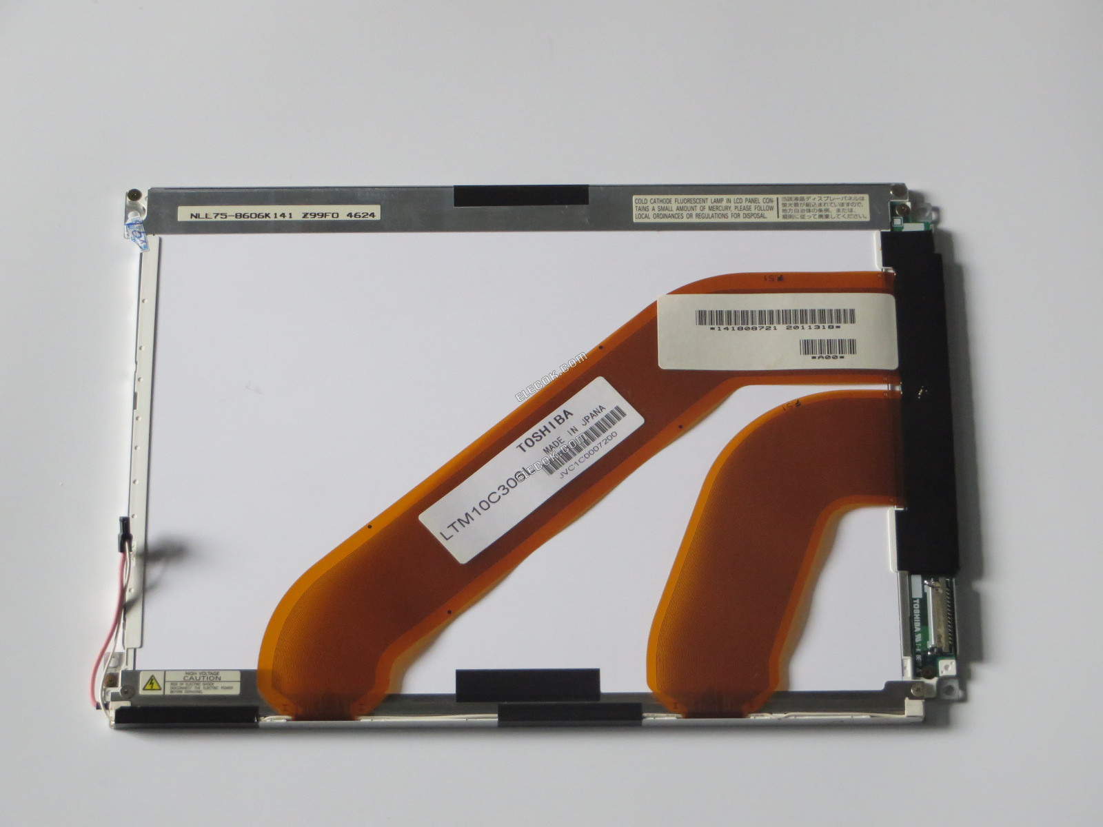 LTM10C306L TOSHIBA 10,4" LTPS TFT-LCD Panel použitý 