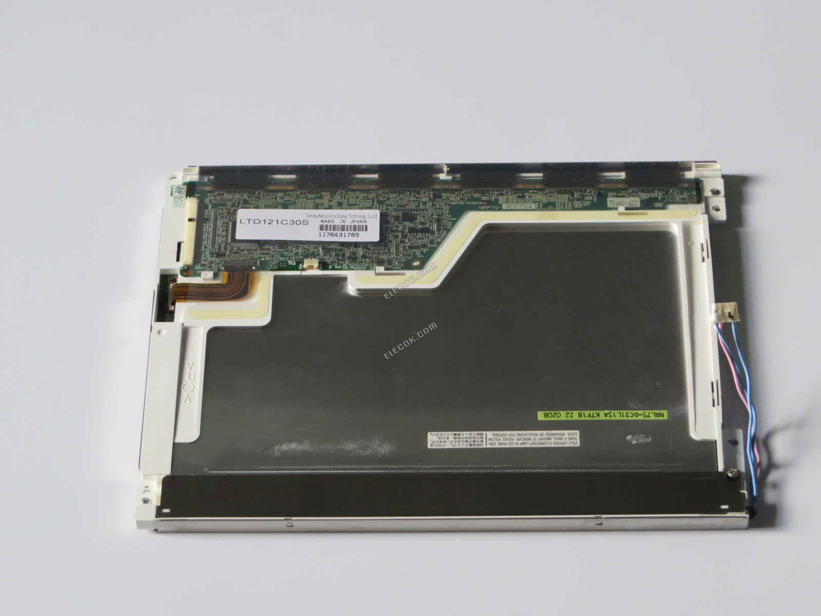 LTD121C30S Toshiba Matsushita 12,1" a-Si TFT-LCD Panel 