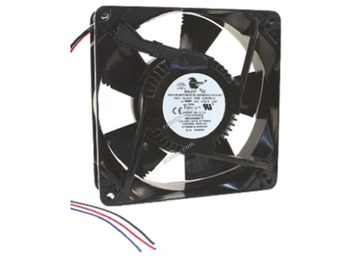 GL12Z3-E2 19043193A COMAIR ROTRON, 12 V dc, DC Axiális Ventilátor, 127 x 127 x 38mm, 323m³/h, 30W 