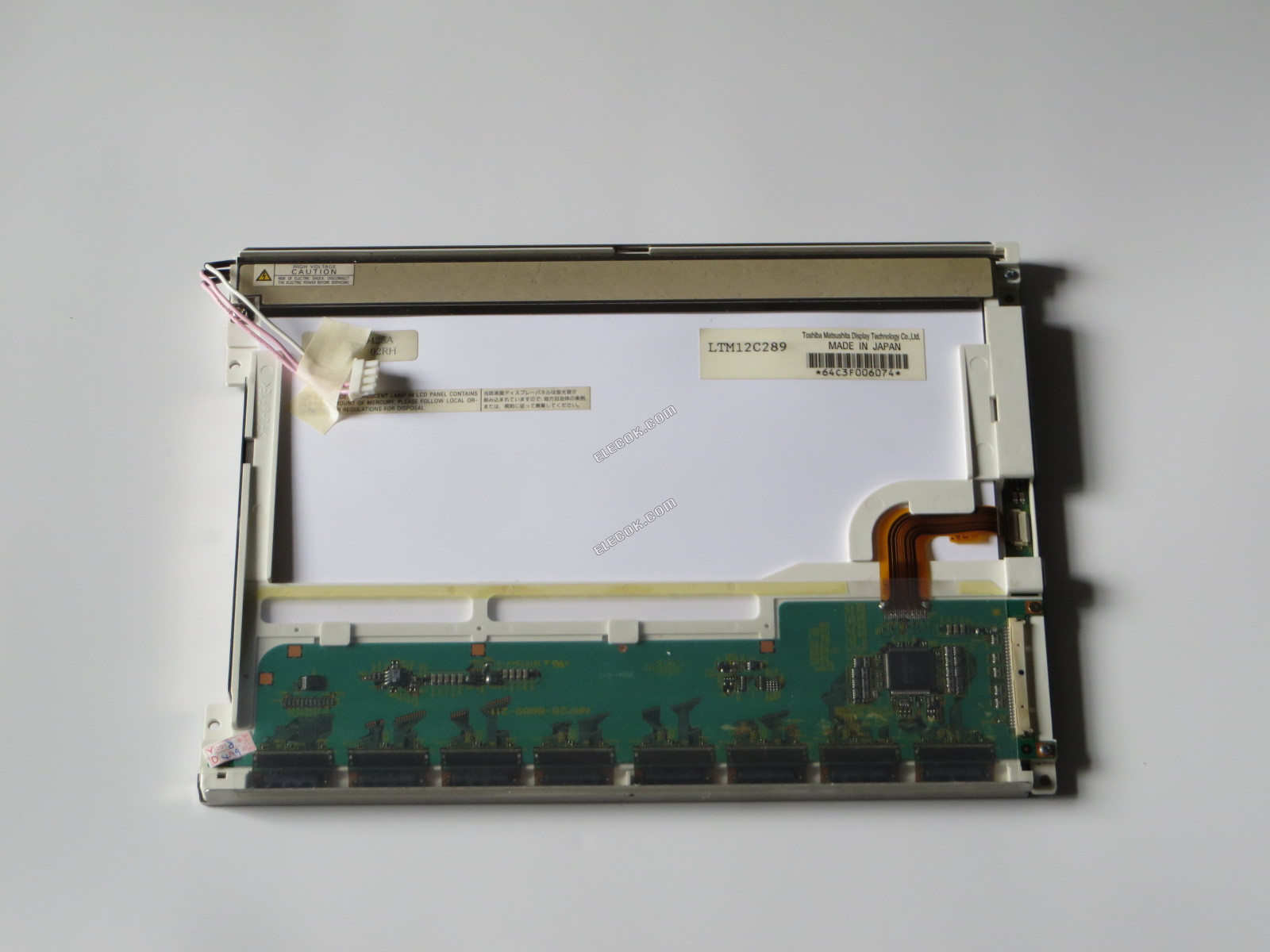 LTM12C289 Toshiba Matsushita 12,1" a-Si TFT-LCD Panel použitý 