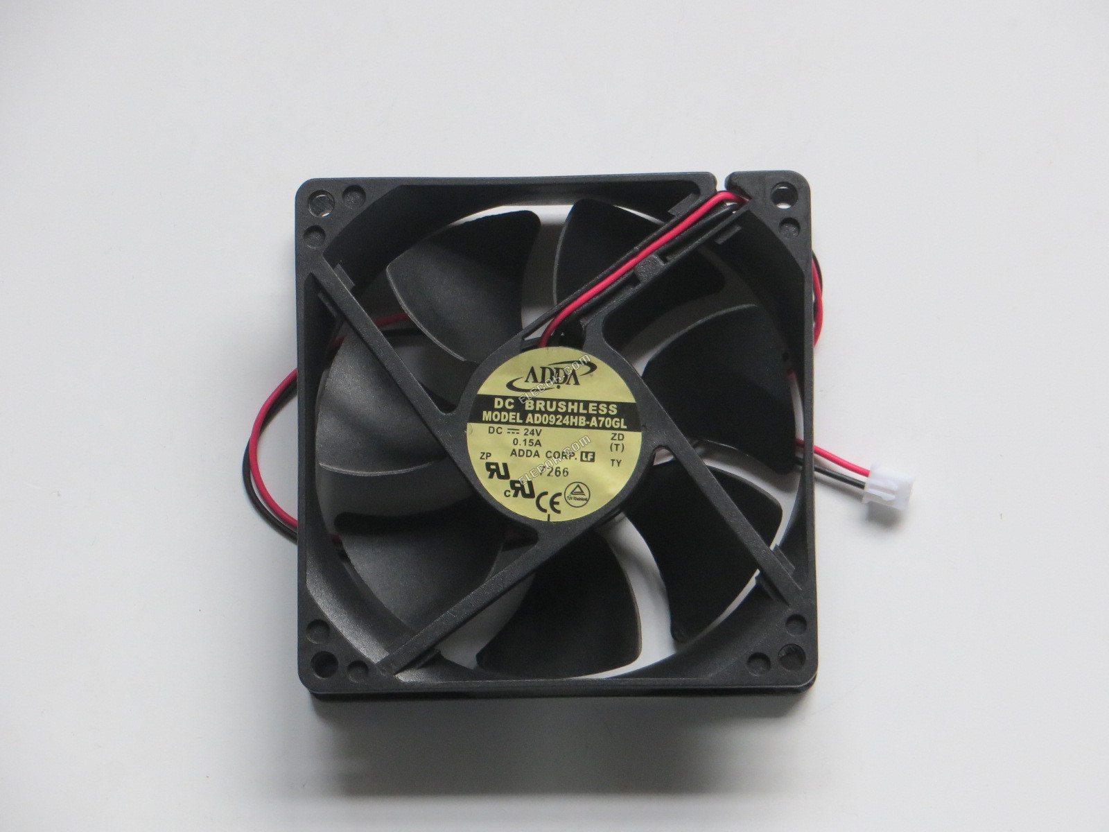 ADDA AD0924HB-A70GL / AD0924HB-A70GL-LF 24V 0,15A 2 vezeték Hűtőventilátor eredeti új 