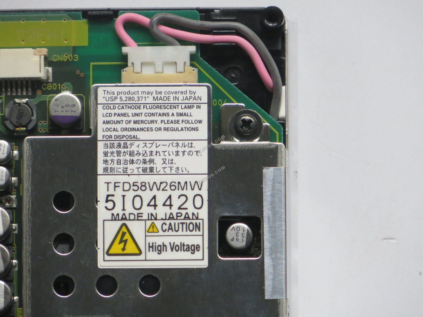 TFD58W26MW LCD Panel, új 