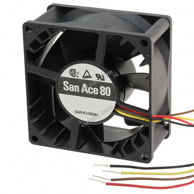 Sanyo 9GV0812P1F03 12V 1,5A 4 vodiče Chladicí Ventilátor 