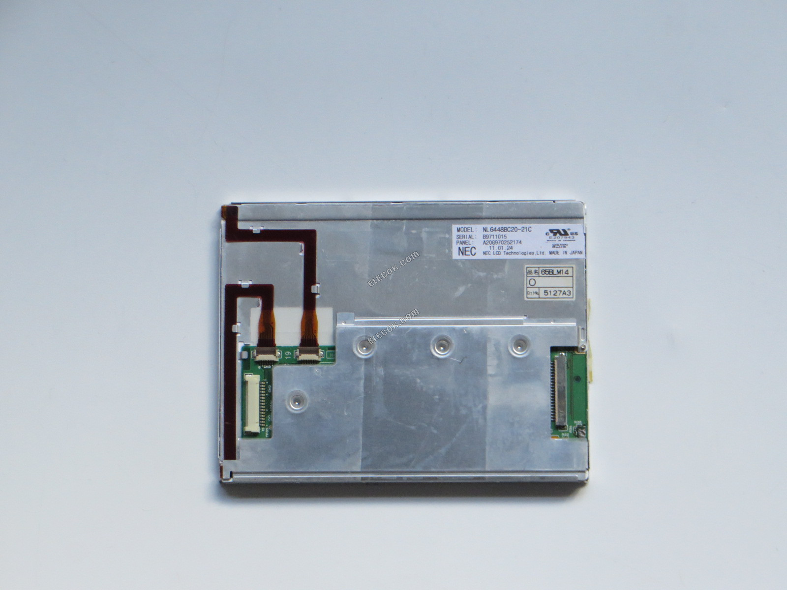 NL6448BC20-21C NEC 6,5" A-Si TFT-LCD Panel használt 