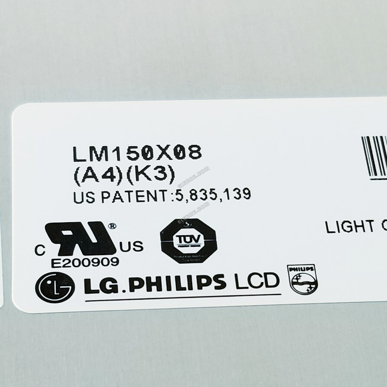 LG LM150X08-A4K3 LCD, használt 