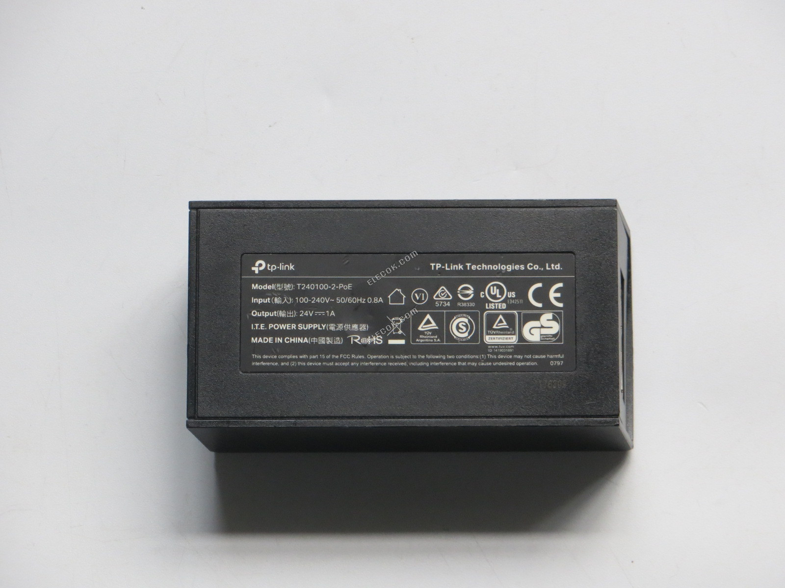 TP-LINK TECHNOLOGIES COLTD 24V1A T240100-2-POE použitý 