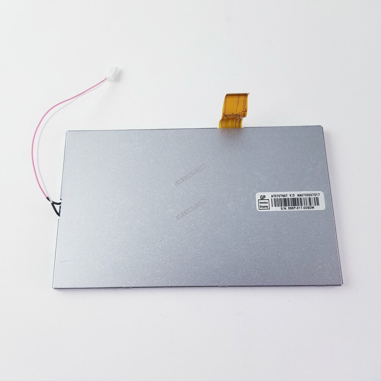 AT070TN07 VD INNOLUX 7.0" a-Si TFT-LCD Panel használt eredeti 