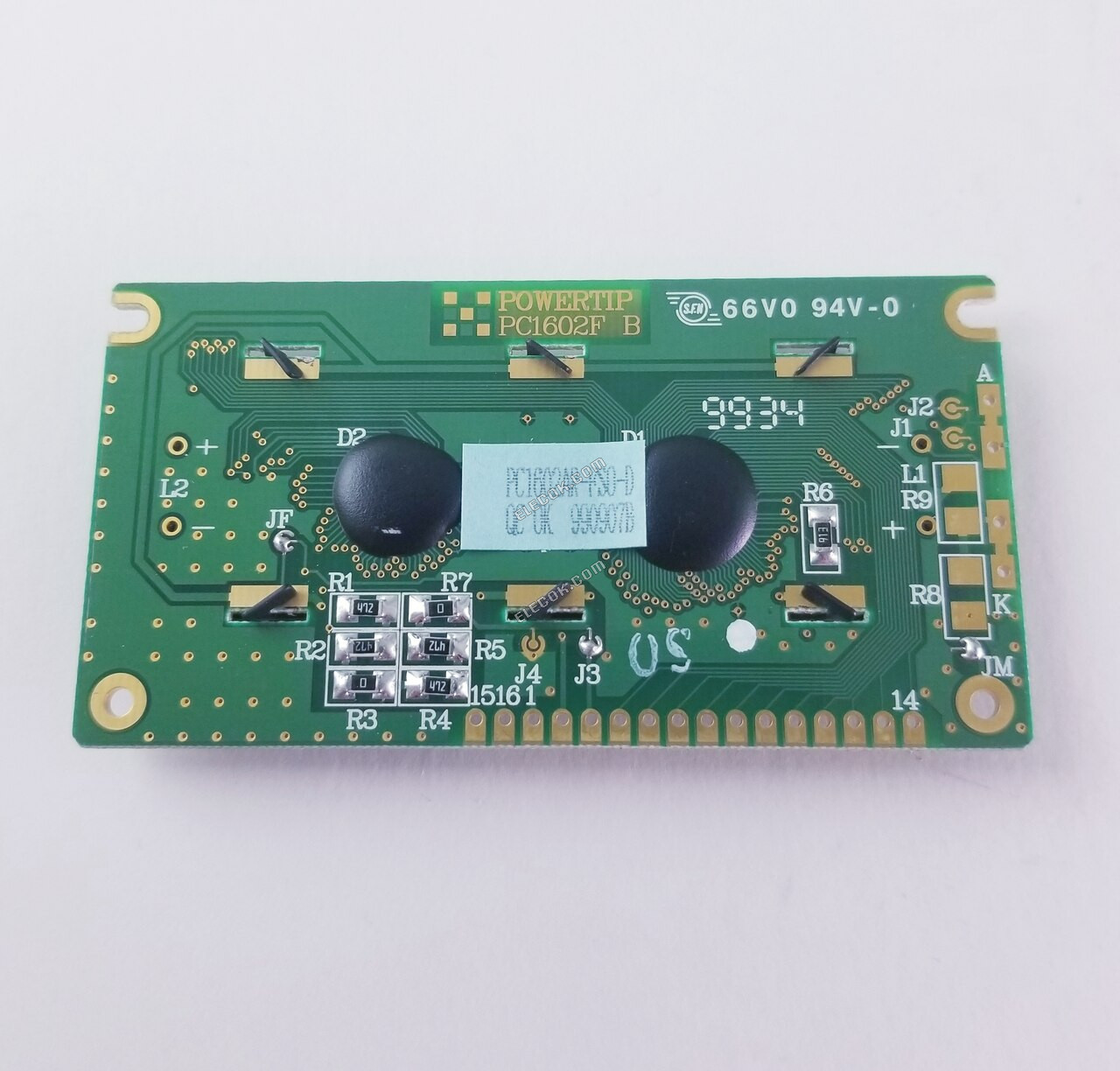 Powertip PC1602AR-FS0-D LCD PC1602AR-FS0-D 