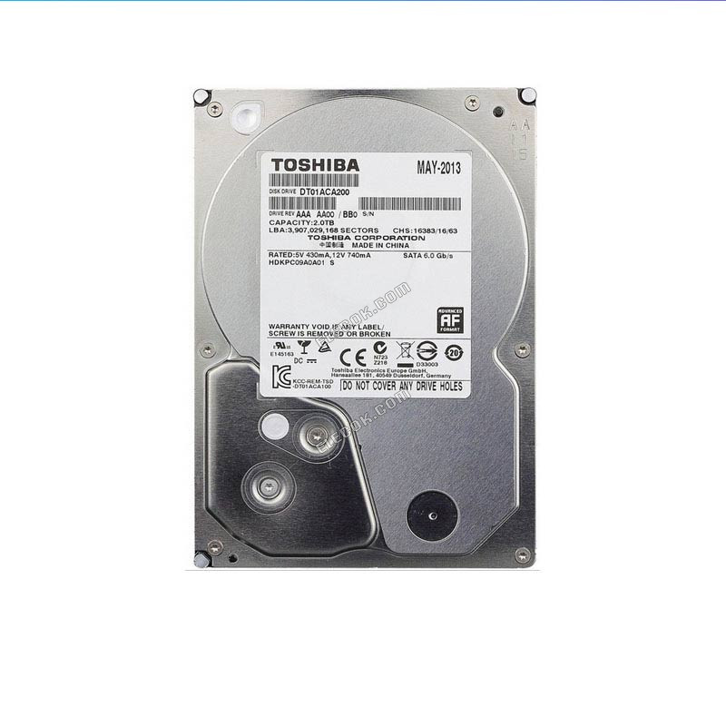 Toshiba/Toshiba DT01ACA200 2T desktop hard disk 2TB monitoring disk DVR NAS hard disk