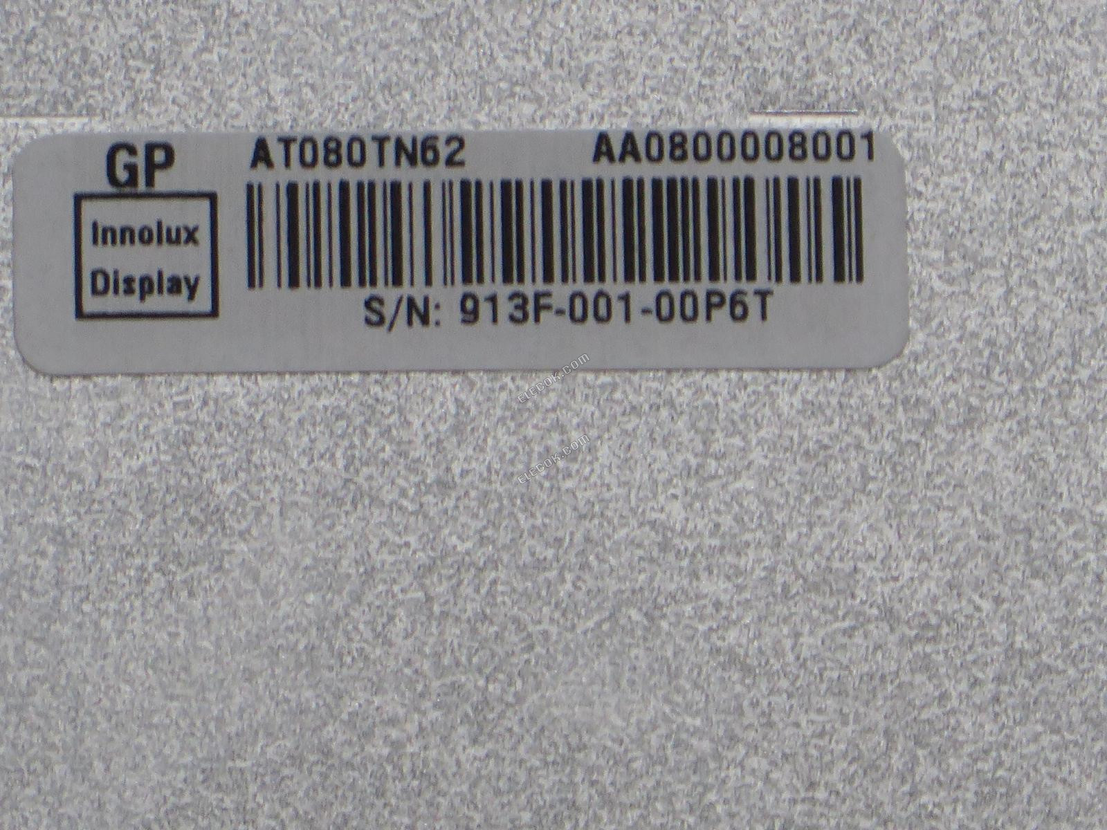 AT080TN62 CHIMEI INNOLUX 8.0" a-Si TFT-LCD Panel s 3.5mm tloušťka 