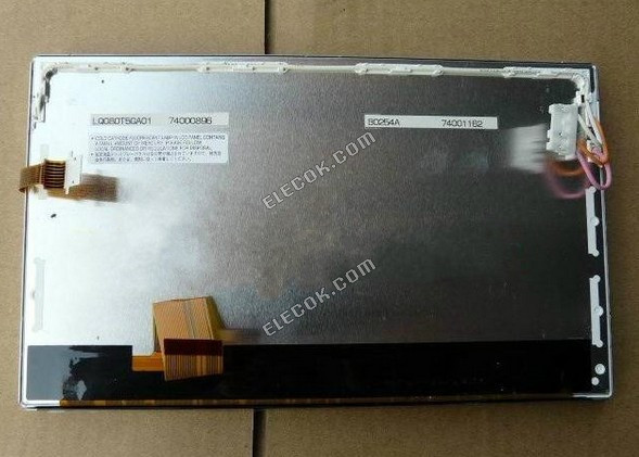 LQ080T5GA01 Originální lcd obrazovka a dotyková obrazovka Toyota Highlander, NOVý 