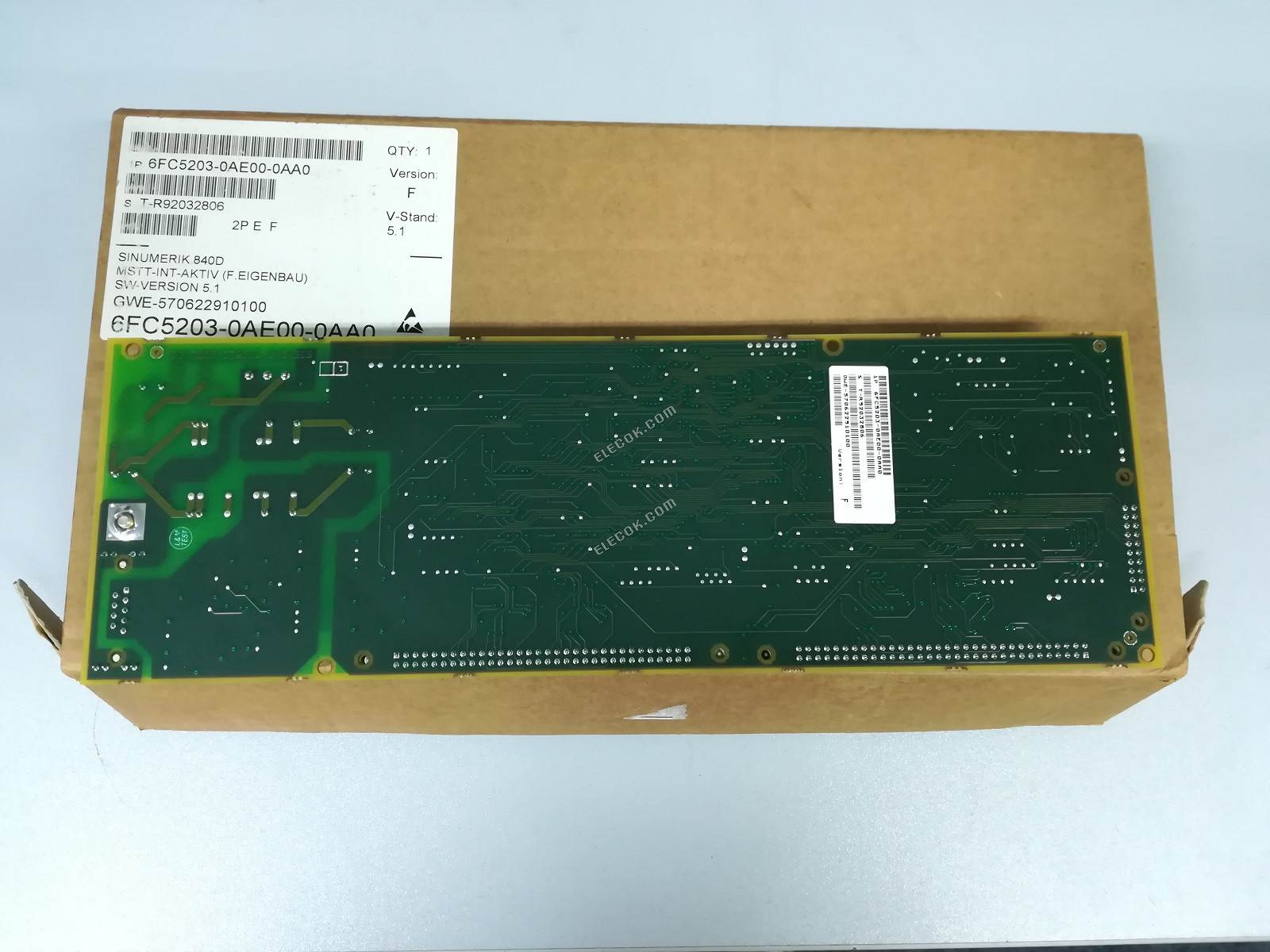 Siemens 6FC5203-0AE00-0AA0 MPC Működés panel 