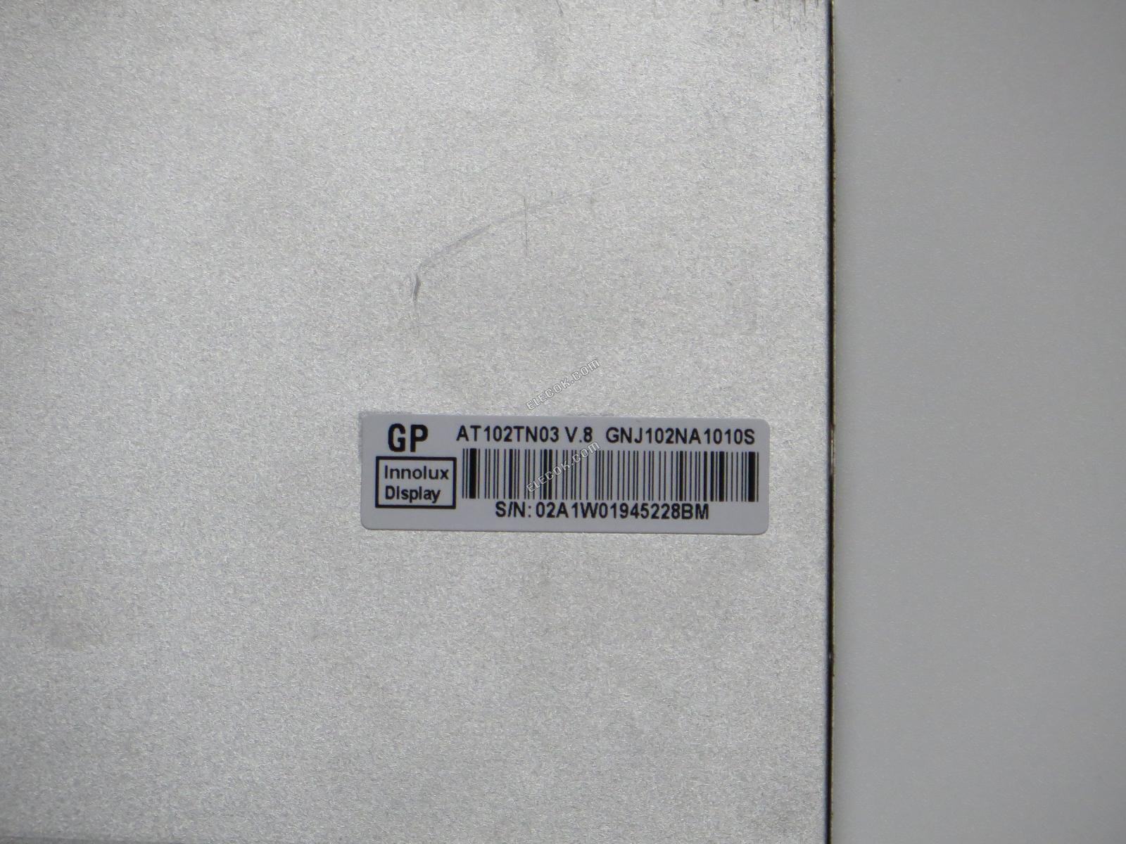AT102TN03 V.8 INNOLUX 10,2" a-Si TFT-LCD Panel 