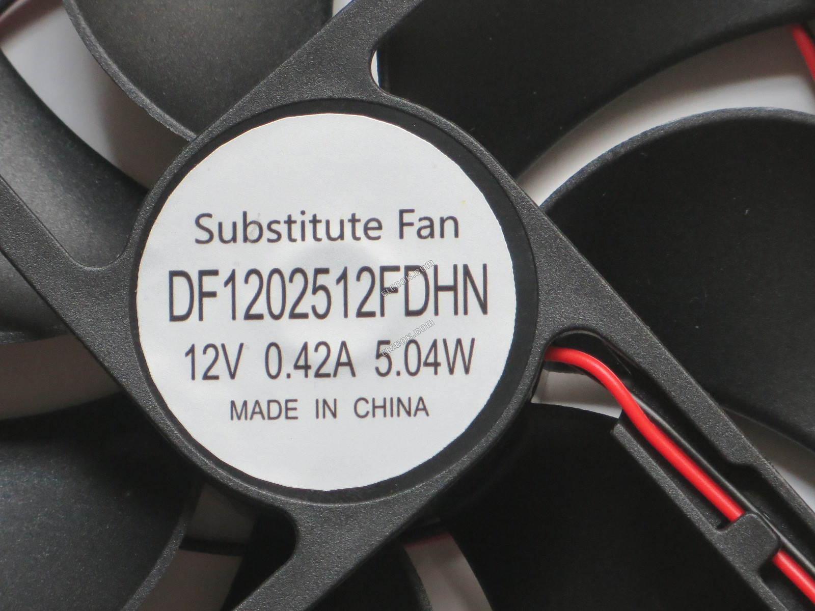 MARTECH DF1202512FDHN 12V 0,42A 5,04W 2 vezeték Hűtőventilátor, helyettesítő 