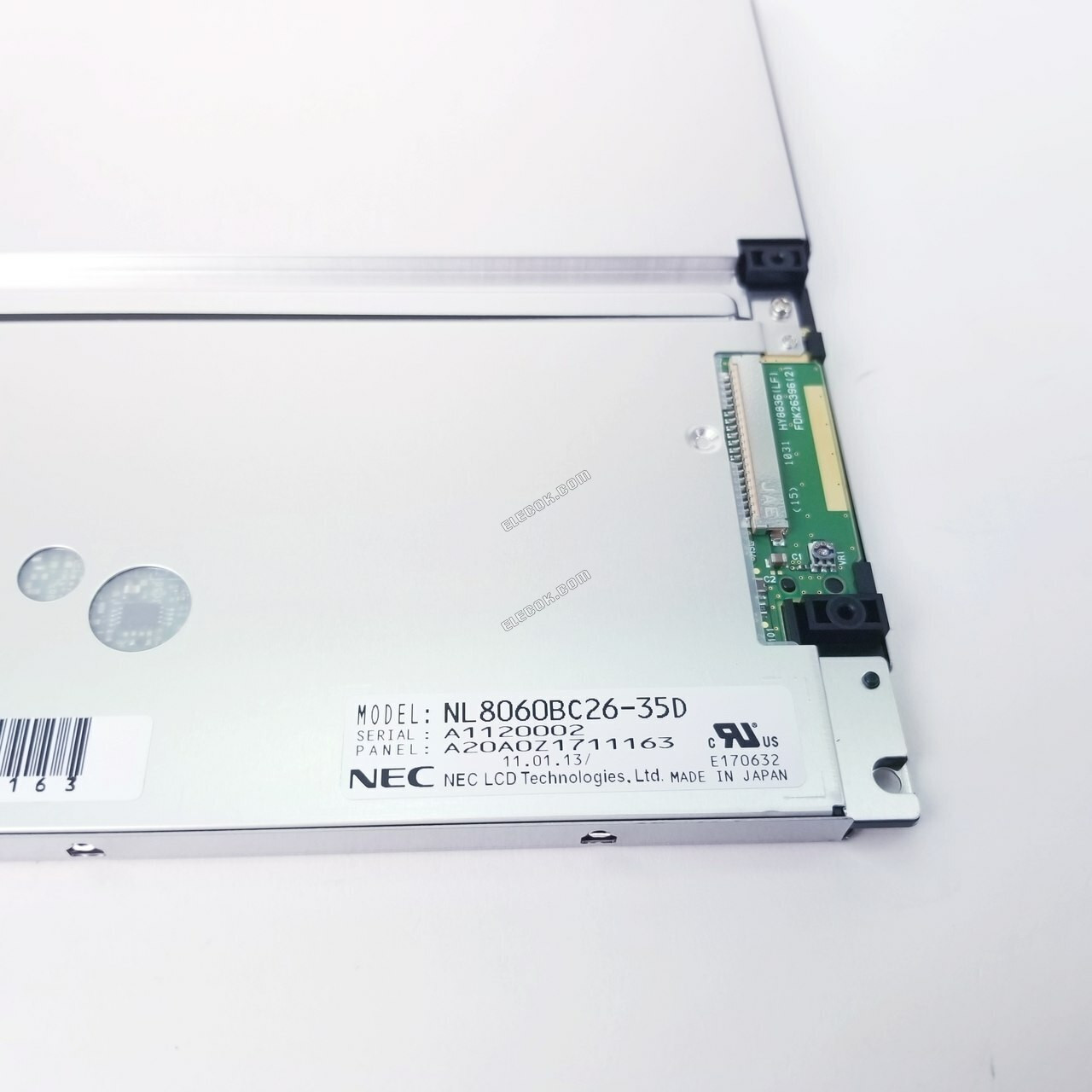 NL8060BC26-35D NEC 10,4" A-Si TFT-LCD Panel 
