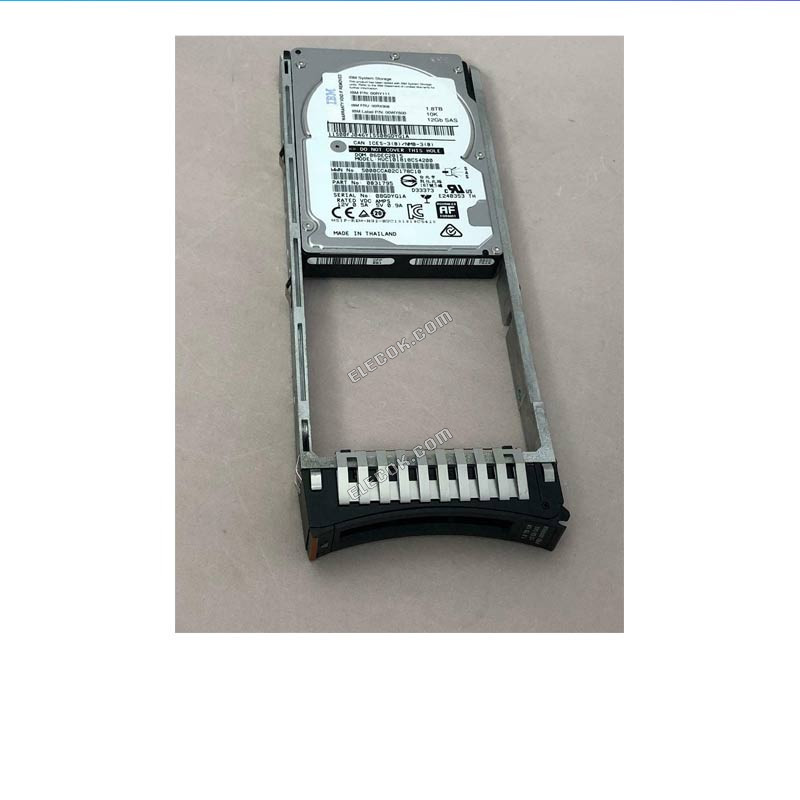 IBMV7000 1.8T 10K 12GB SAS 01NN110 00RX908 00RY1112.5 inch hard disk