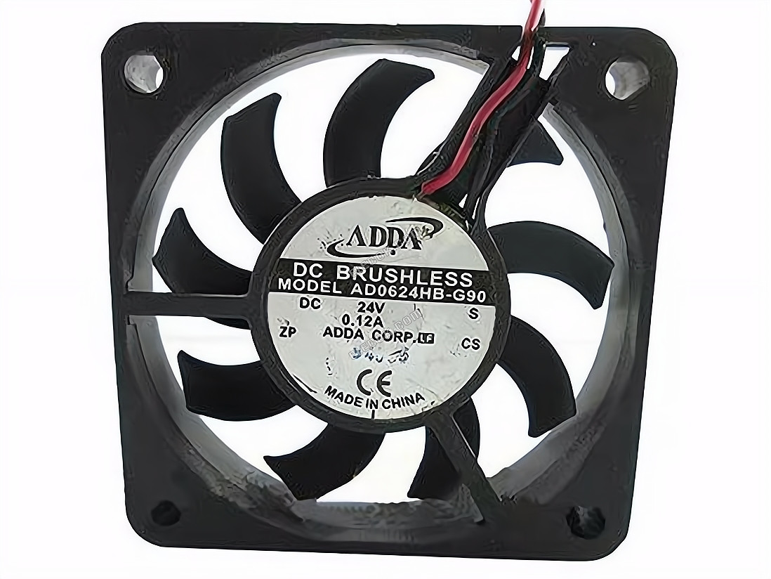 ADDA AD0624HB-G90 24V 0,12A 6cm 6010 2 vodiče Ventilátor 