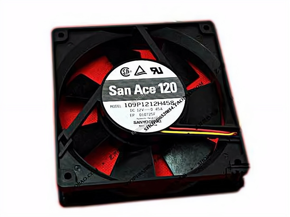 Sanyo 109P1212H458 12V 0,45A 3 vezeték Hűtőventilátor 