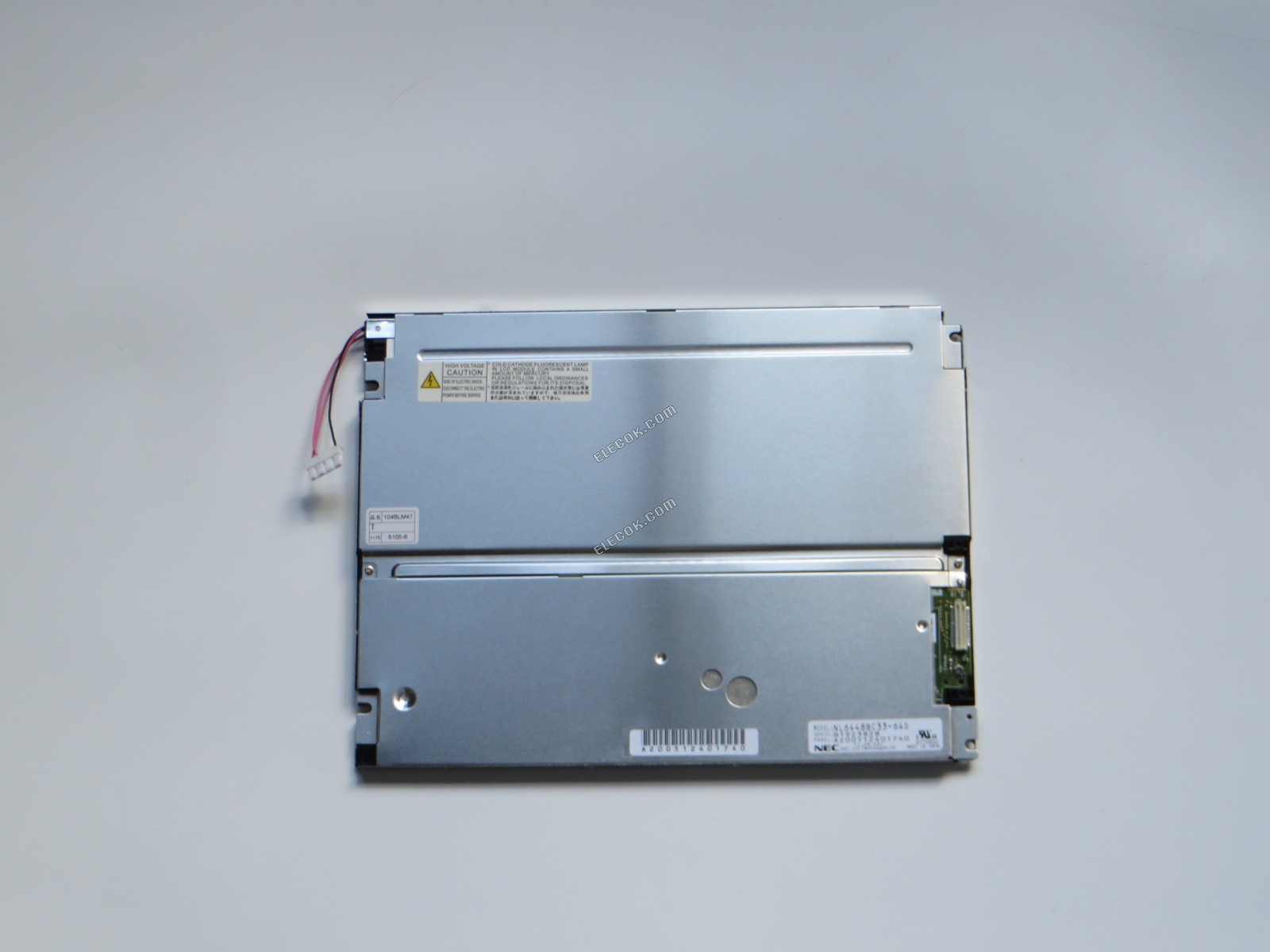 NL6448BC33-64D NEC 10,4" A-Si TFT-LCD Panel Használatlan Régi Készlet 