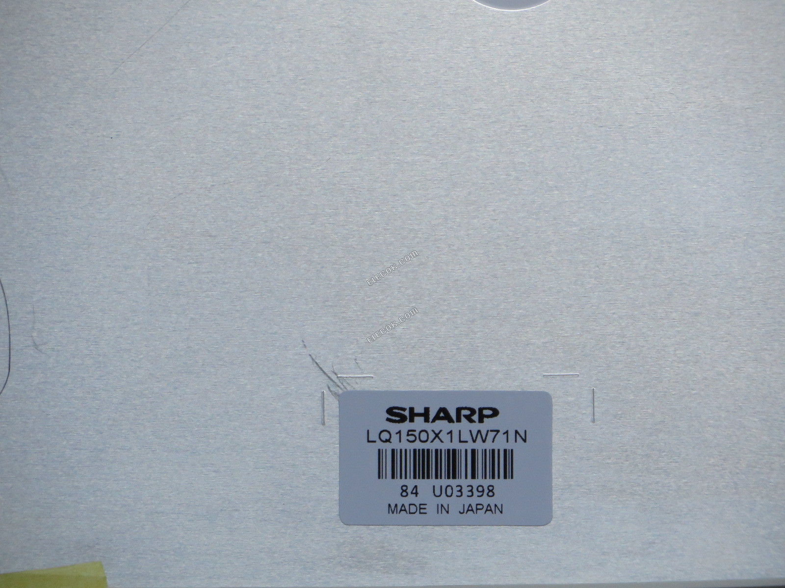 LQ150X1LW71N SHARP 15.0" A-Si TFT-LCD Panel použitý 