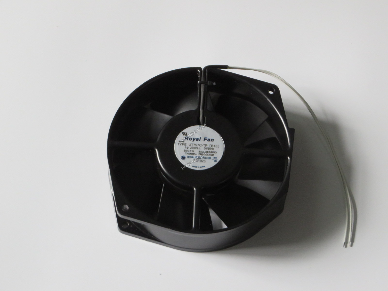 ROYAL VENTILáTOR TYP UT797C-TP[B13] 230V 0,26/0,22A 36/31W 2 vodiče Chladicí Ventilátor, Náhrada 