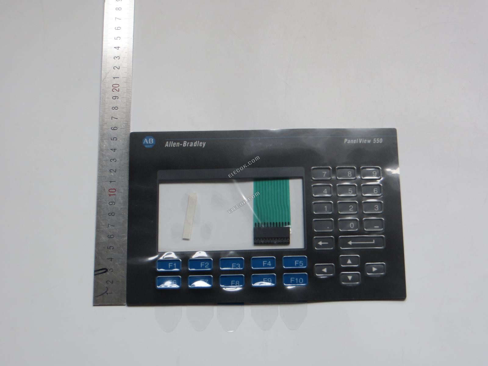 AB Allen-Bradley Panelview 550 2711-B5A1 2711-B5A2 Membrán Billentyűzet 