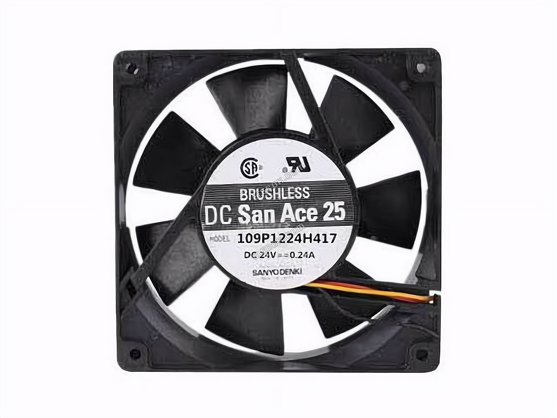 Sanyo 109P1224H417 24V 0,24A 3 vodiče Chladicí Ventilátor 