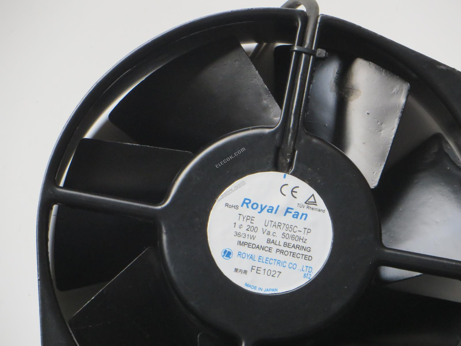 Royal UTAR795C-TP 200V 50/60HZ 36/31W 2 vodiče Chladicí Ventilátor 