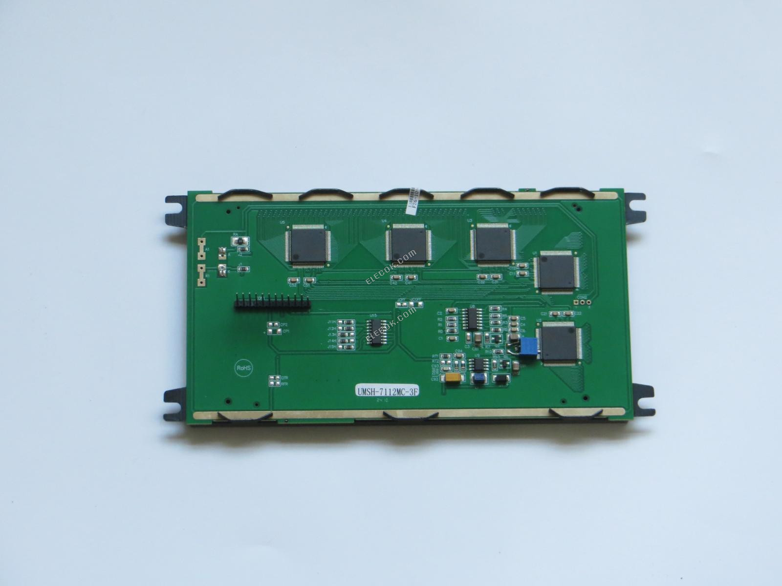 UMSH-7112MC-3F LCD Képernyő Helyettesítő -val/-vel fekete fólia 