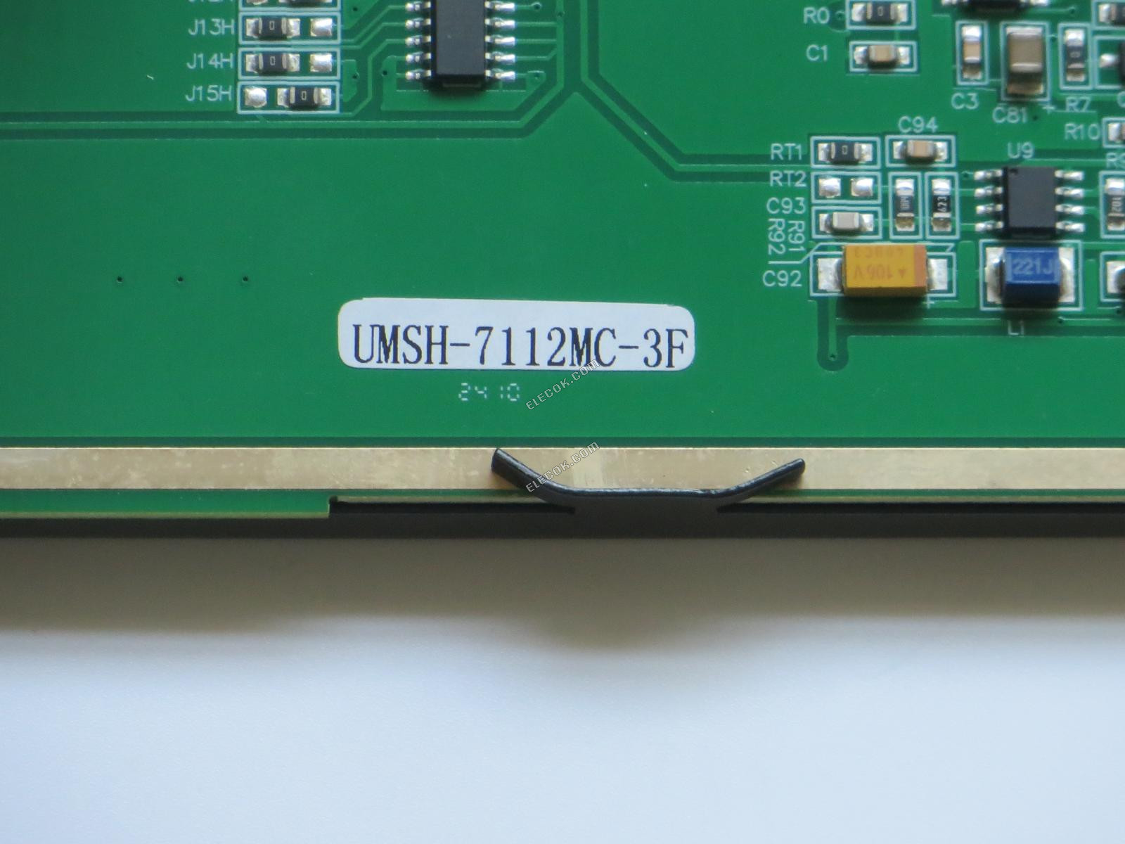 UMSH-7112MC-3F LCD Képernyő Helyettesítő -val/-vel fekete fólia 