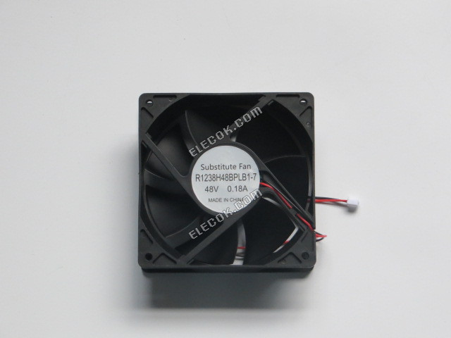 PELKOMOTORS R1238H48BPLB1-7 48V 0,18A 2 vodiče Chladicí Ventilátor, náhrada a repasovaný 