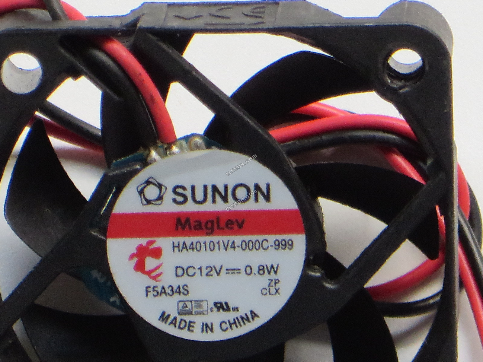 Sunon HA40101V4-000C-999 40x40x10mm DC12V 0,8W 2 Vodiče Chladicí Ventilátor 