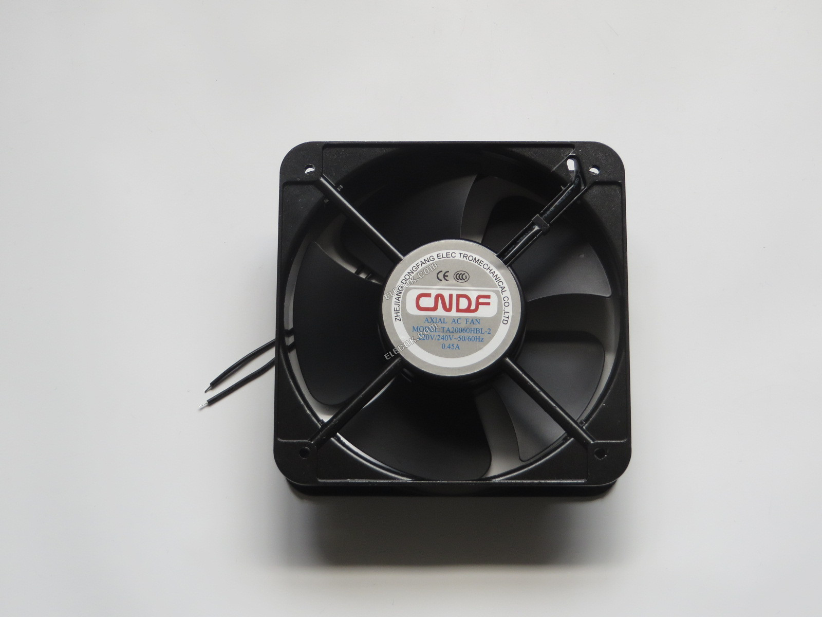 CNDF TA20060HBL-2 220/240V 0,45A 2 vezeték Hűtőventilátor 