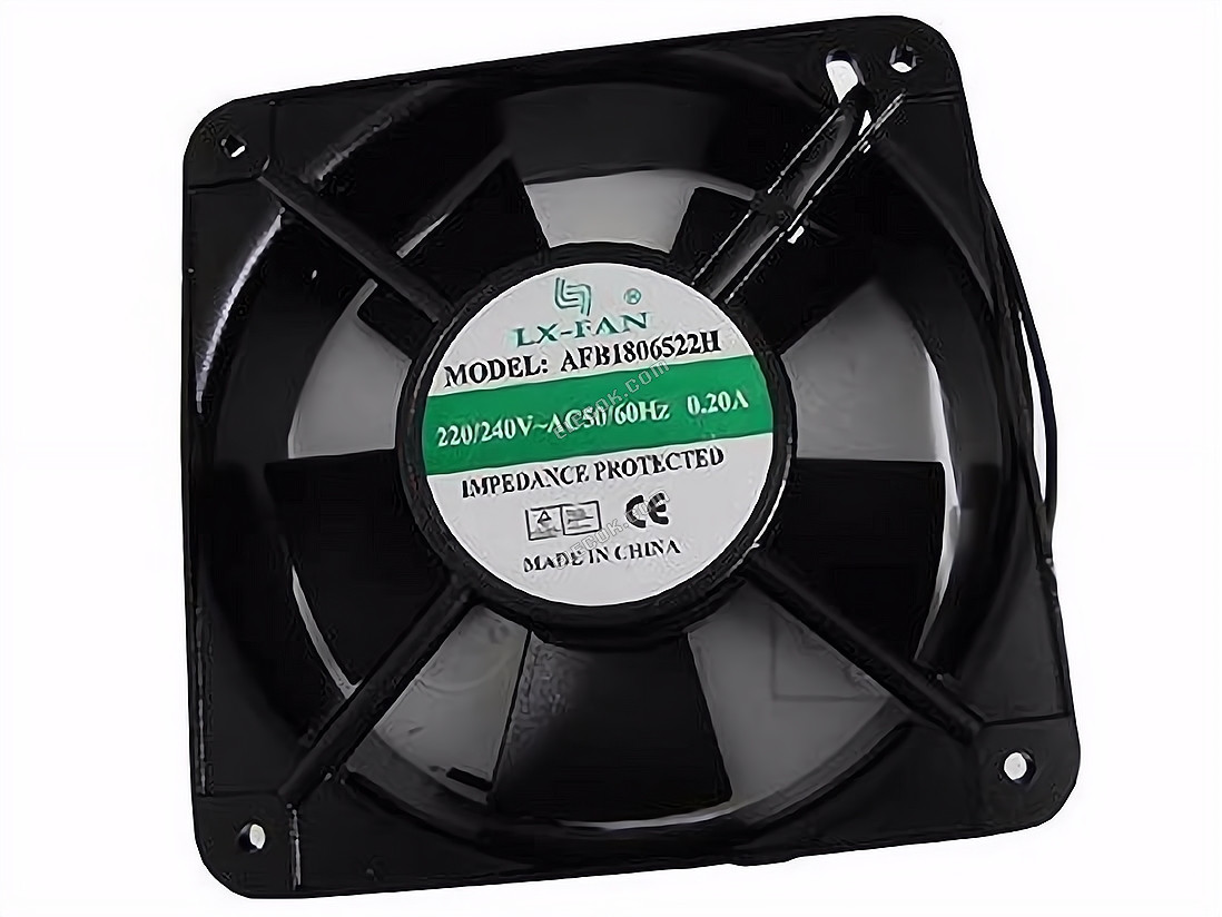 LX-FAN AFB1806522H 220-240V 0.20A 2 vezeték hűtőventilátor -val/-vel kivezetés új csere 