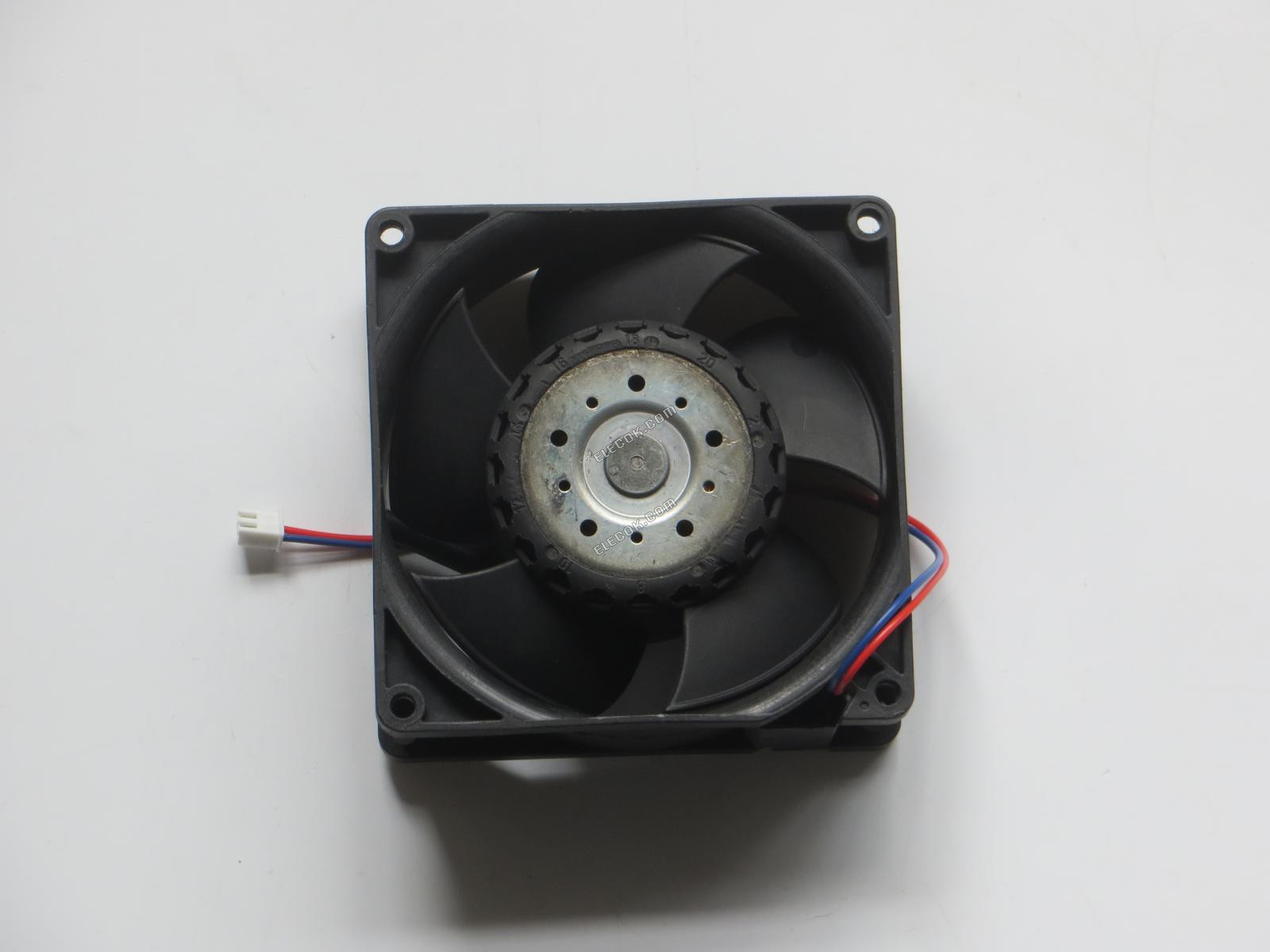 EBM-Papst 3214JH 24V 375MA 9W 2 vezeték Hűtőventilátor -val/-vel fekete csatlakozó, felújított 