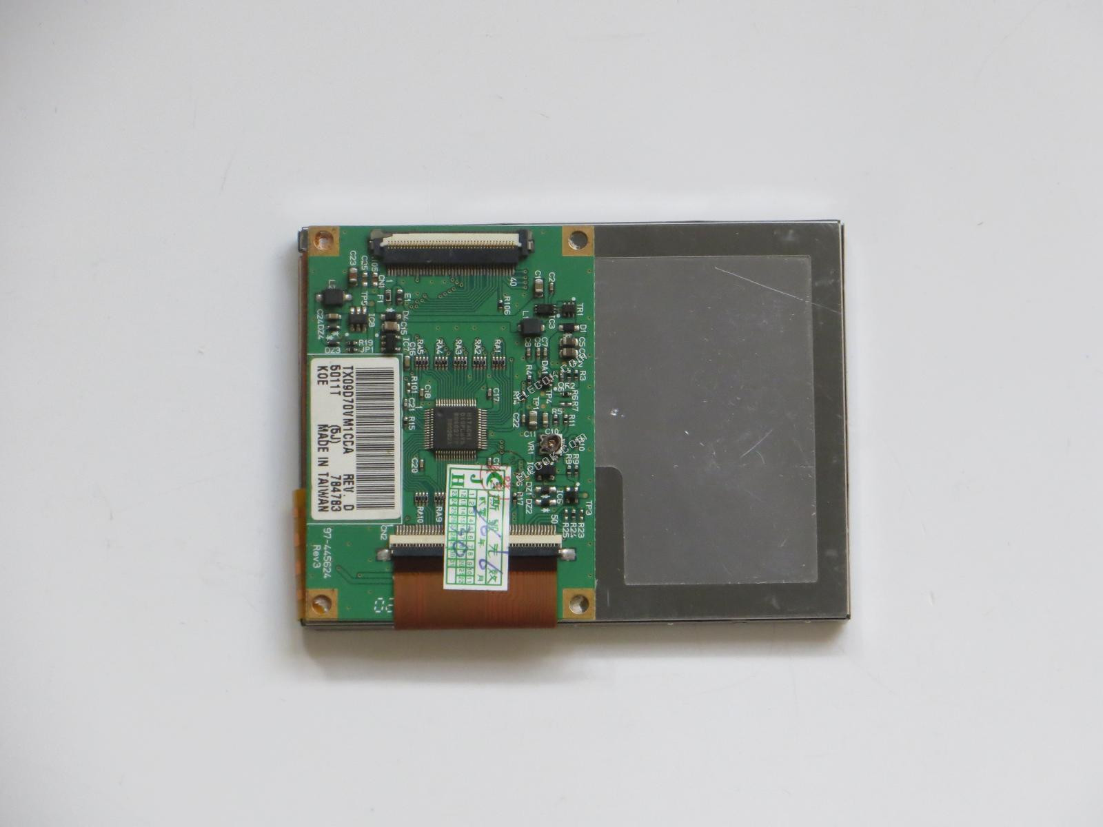 TX09D70VM1CCA HITACHI 3,5" a-Si TFT-LCD Panel s the zelená deska 