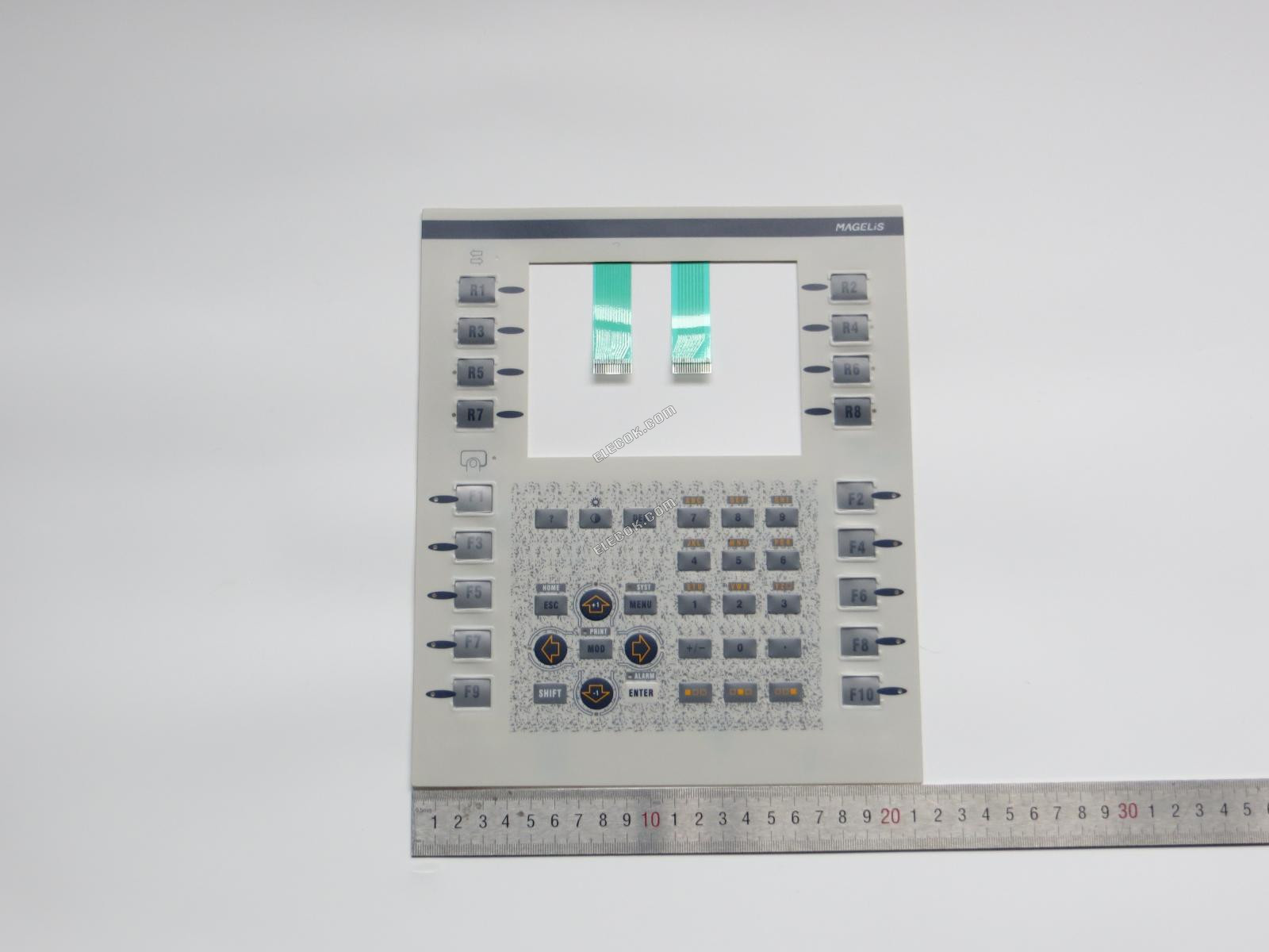 Schneider XBTF011110 MEMBRáN BILLENTYűZET, 2 cables nélkül LED háttérvilágítás 