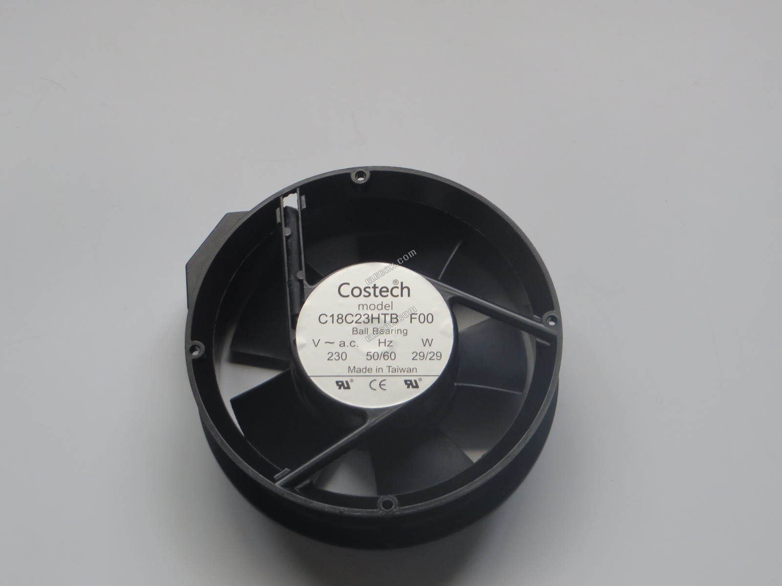 Costech C18C23HTB F00 230V 50/60HZ 29/29W Hűtőventilátor aljzatos csatlakozással 