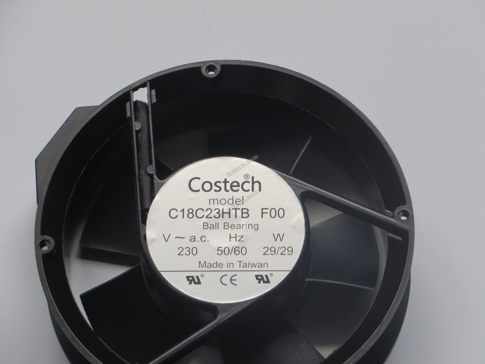 Costech C18C23HTB F00 230V 50/60HZ 29/29W Hűtőventilátor aljzatos csatlakozással 