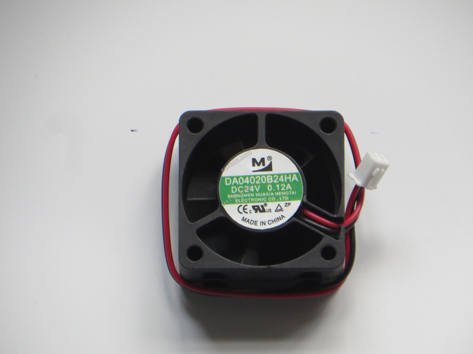 M / Huaxia Hengtai DA04020B24HA Serverový čtvercový Ventilátor DA04020B24HA 24V 0,12A 2 vodiče chladicí ventilátor 