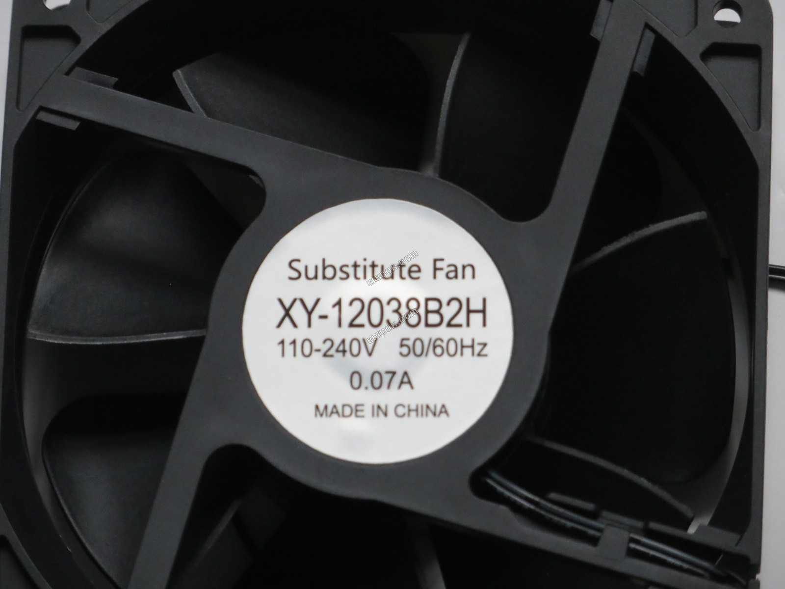 EC XY-12038B2H 110-240V 0,07A 2 vezeték Hűtés Fan，Substitute 