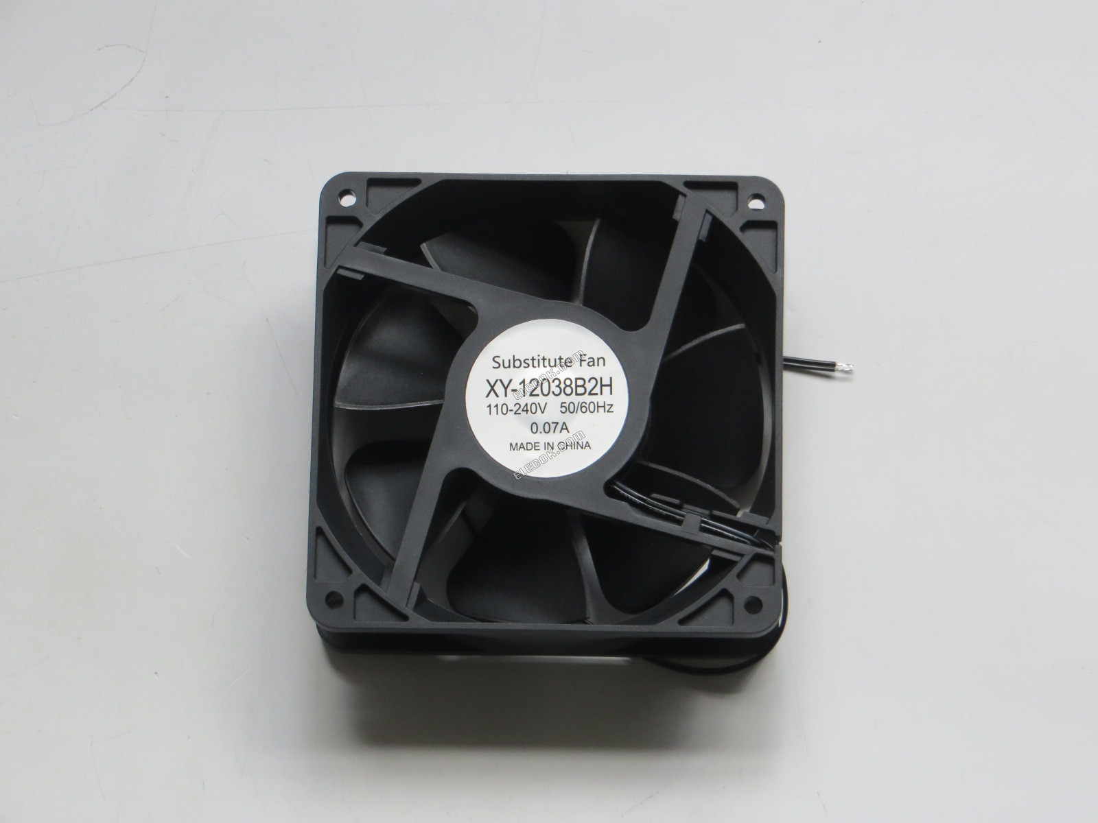 EC XY-12038B2H 110-240V 0,07A 2 vezeték Hűtés Fan，Substitute 
