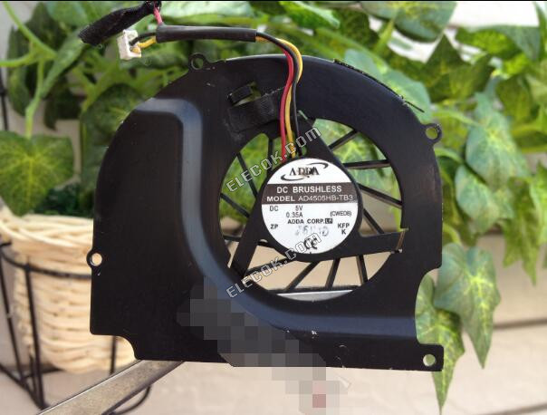 ADDA AD4505HB-TB3 5V 0,35A 3 vodiče Chladicí Ventilátor 