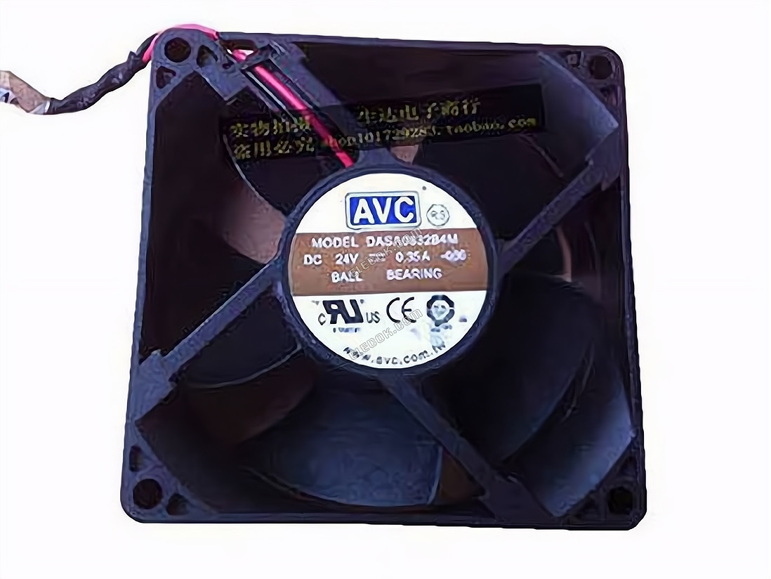 AVC DASA0832B4M 24V 0,35A Heatsink Axiální Chladicí Ventilátor 