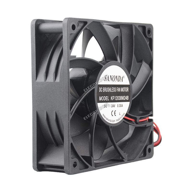 SANONDA KF12038M24B 24V 0.30A 2 vodiče Chladicí Ventilátor 