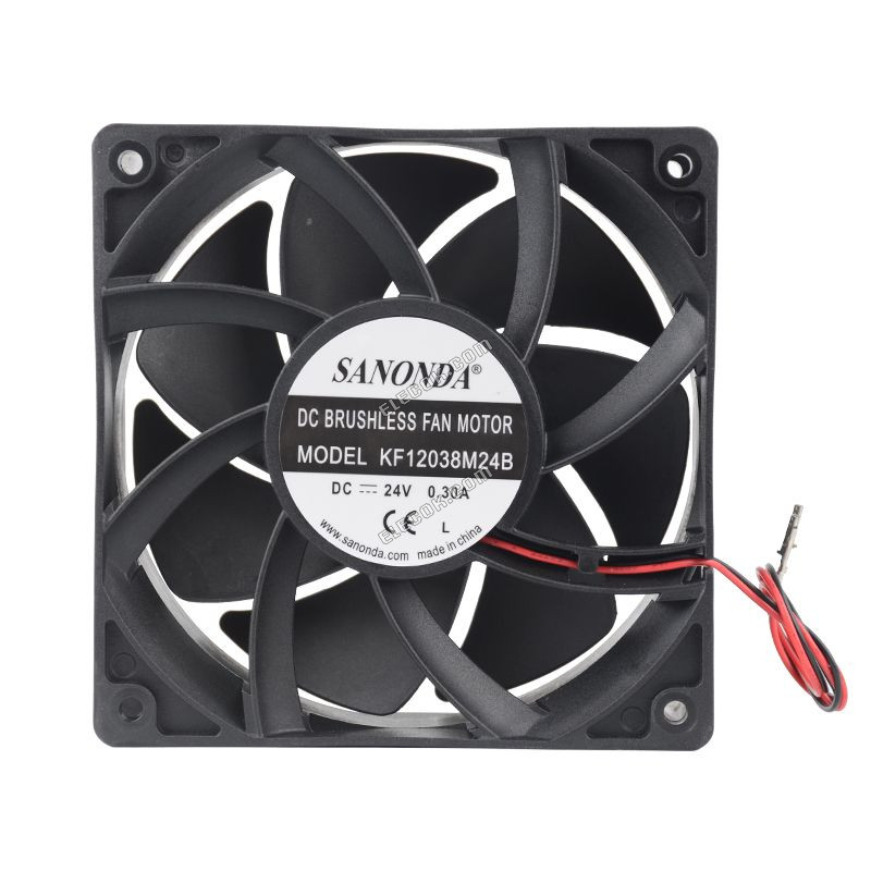SANONDA KF12038M24B 24V 0.30A 2 vodiče Chladicí Ventilátor 